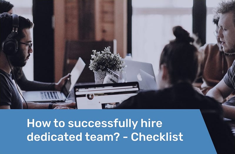 How to successfully hire dedicated team Checklist Preview